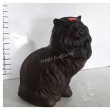 Cast Iron Cat Figure, 13" high