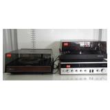 Stereo Electronics. Garard turn table with Dust
