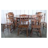 Basset Furniture, Maple 7pc Dining table Set,