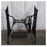 Singer Treadle Sewing Machine Base, nicely painted