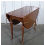 Maple Drop Leaf Dining Table, tear drop style