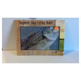 New tempered glass cutting board fish design