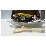 Kitchen Wares and a frosted believe Bowl