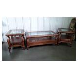 Broyhill Furniture, 3pc Coffee & End Tables,