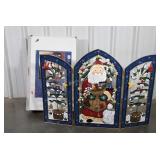 Holiday Santa Screen with box. Seller code US