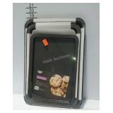 Sharper Image 3 non-stick cookie sheets 13, 15,