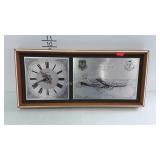 Wall clock, US Air Force guest speaker gift,