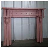 Painted Fireplace Mantle