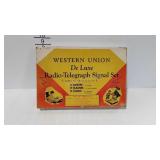 Vintage toy- Western Union De Luxe Radio-Telegraph