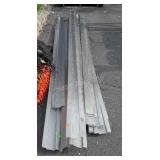 Group lot gutter guard pieces, are 10 feet long