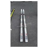 Pair of RC elan skis