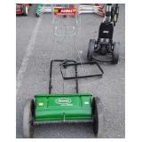Group lot, includes bag boy, ball hopper and