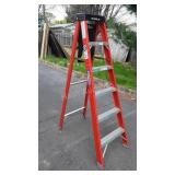 Werner six foot fiberglass ladder