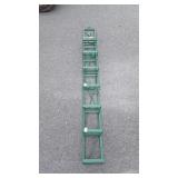 Metal Wall decor shelf 5 feet long