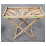 Folding wooden patio table seller code D1