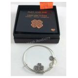 Alex and Ani bracelet four leaf clover