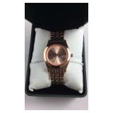 Wrist watch currently running