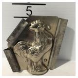 Rooster candy mold