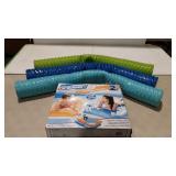 Pool toys, three nice noodle like floats and a