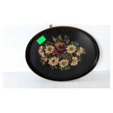 Tole ware tray - 11 x 8.5"
