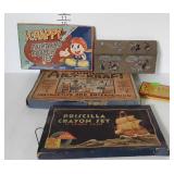 Vintage art sets - Priscilla Crayon Set, Scrappy