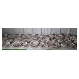 89-pcs Alfred Meakin dinnerware Fair Winds pattern