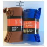 Two new fleece blankets