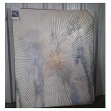 Designers Wall Painting. 50 x 60" Renwil Art.