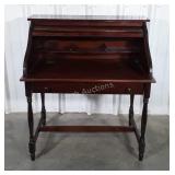 Desk, roll top modern Student Writing Desk,