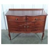 Princess Chest, 2 Serpentine front drawers over