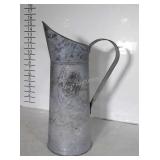 Galvanized Pitcher Water Can