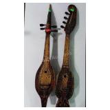 Decor instruments, lovely carving and brightly