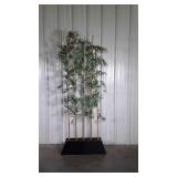 Bamboo Home Decor Lot, Five 90" tall everlasting