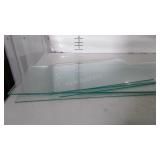 Misc Glass Shelves. 10" wide with one being 1