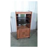Portable Media Stereo Storage Cabinet. In nice