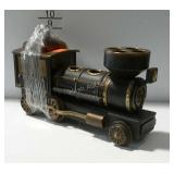1888 Iron Horse Train decanter set, missing shot