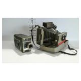 2 Cameras - 1 Polaroid 104 Land Camera, and 1