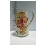 Pier 1 Imports- Italian pottery pitcher with fruit