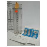 Rain Guage with booklet & box
