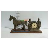 Oxford western theme horse clock, possibly Roy