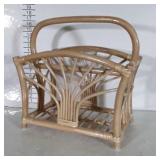 Rattan Magazine Stand