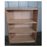 Maple 32" wide Bookcase with the 2 interior