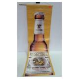 Advertising, indoor/outdoor banner for Singha