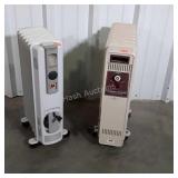 Two electric heaters, both work the Thermo Rador