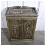 Mid Century Cloths Hamper plastic molded made in