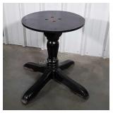 Table Base, black color pedestal base. No Top