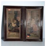 Pair of early prints, Mothers and Babes, each is