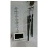 Decor - wind chime & digital photo frame
