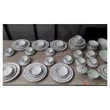 China, 81-pcs Noritake "Fairmont" pattern, dinner