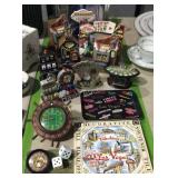 Las Vegas decor collectibles - photo frame, desk
